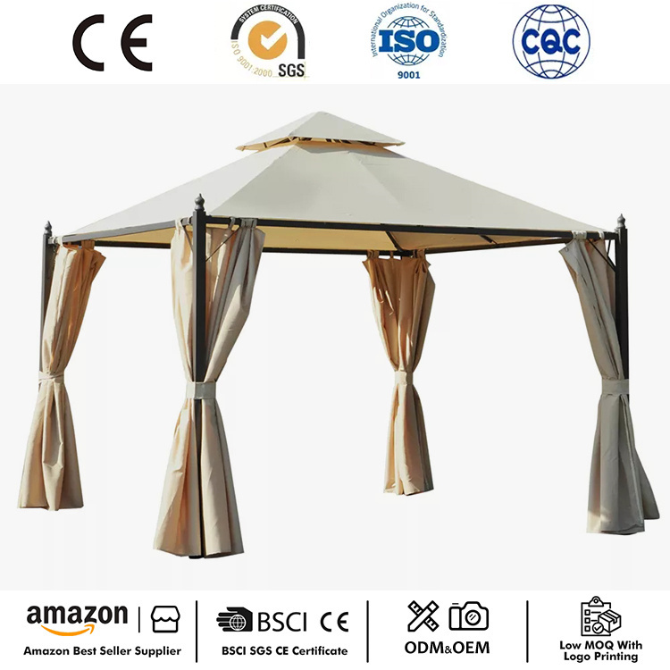 10' x 10' Terrassenpavillon aus Metall