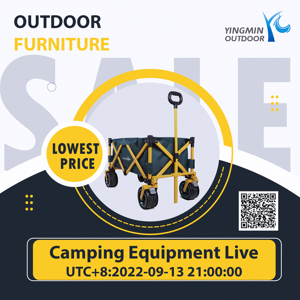 Campingausrüstung wird nächsten Dienstag live sein