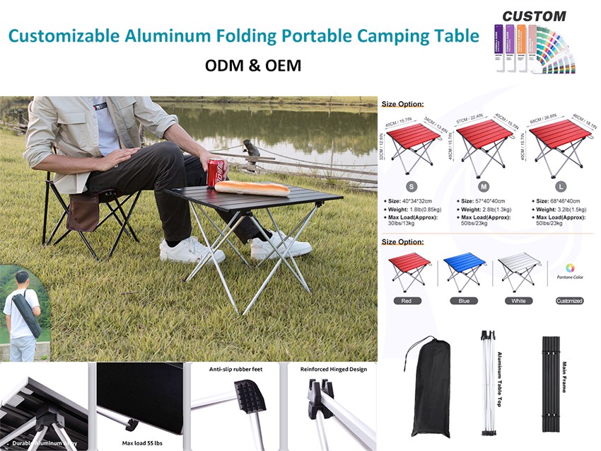 Sie haben diesen Camping-Klapptisch?