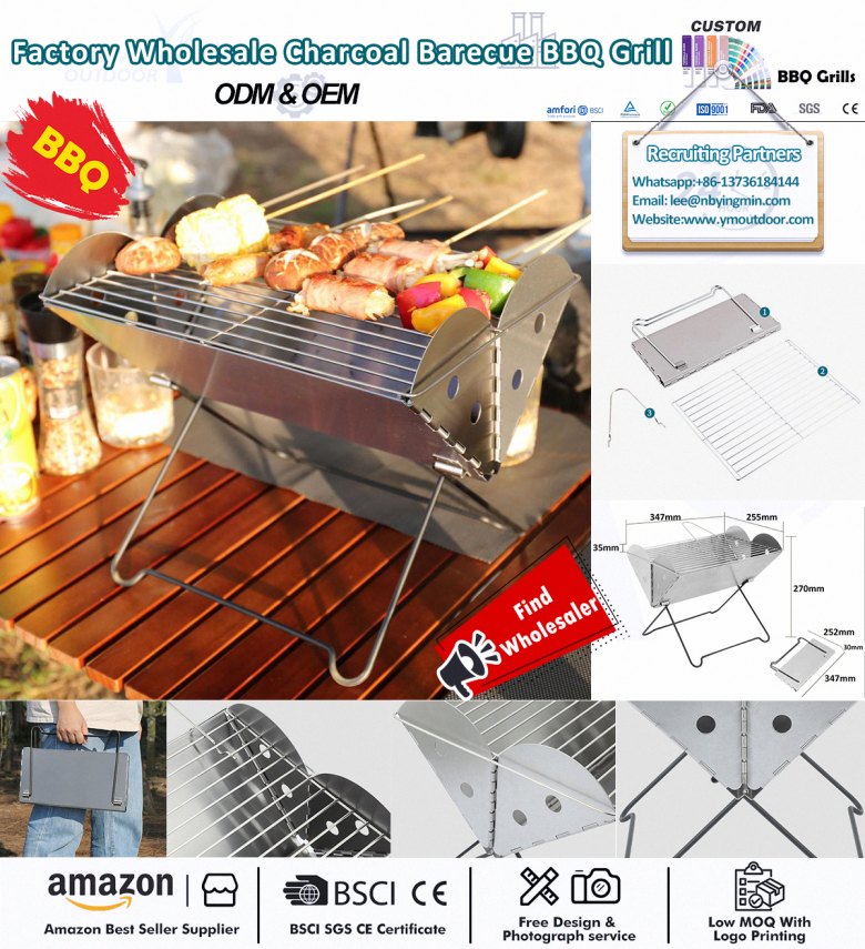 Guter kompakter tragbarer Grill