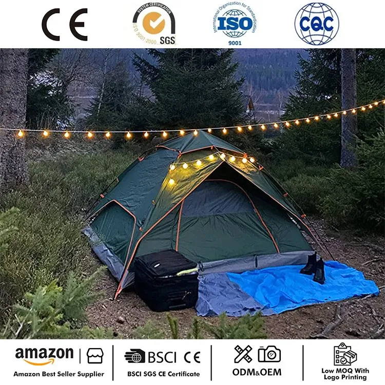 Was sind die Vorsichtsmaßnahmen für die Einrichtung eines Camping -Zeltes?