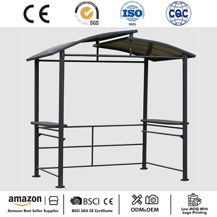 8 'x 5' Grill-Terrassenüberdachung mit Hardtop-Pavillon