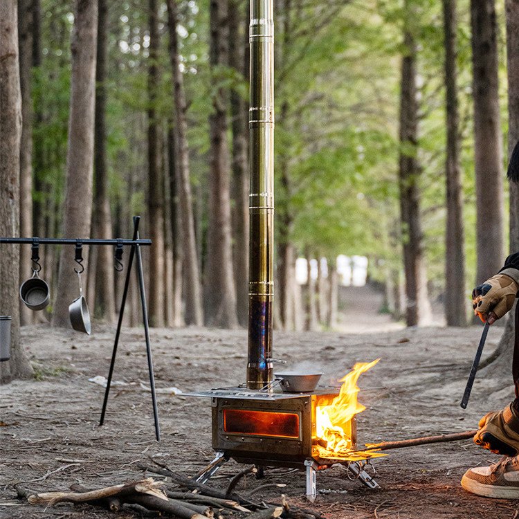 Camping-Heißzeltofen