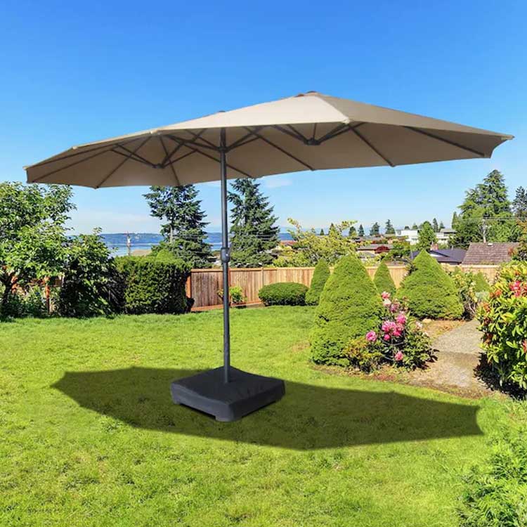 Doppelseitiger Sonnenschirm