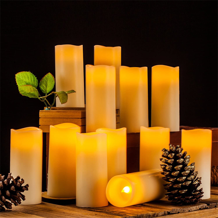 Flammenlose LED-Fake-Kerzen