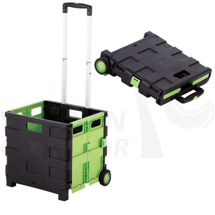 Zusammenklappbarer Einkaufswagen