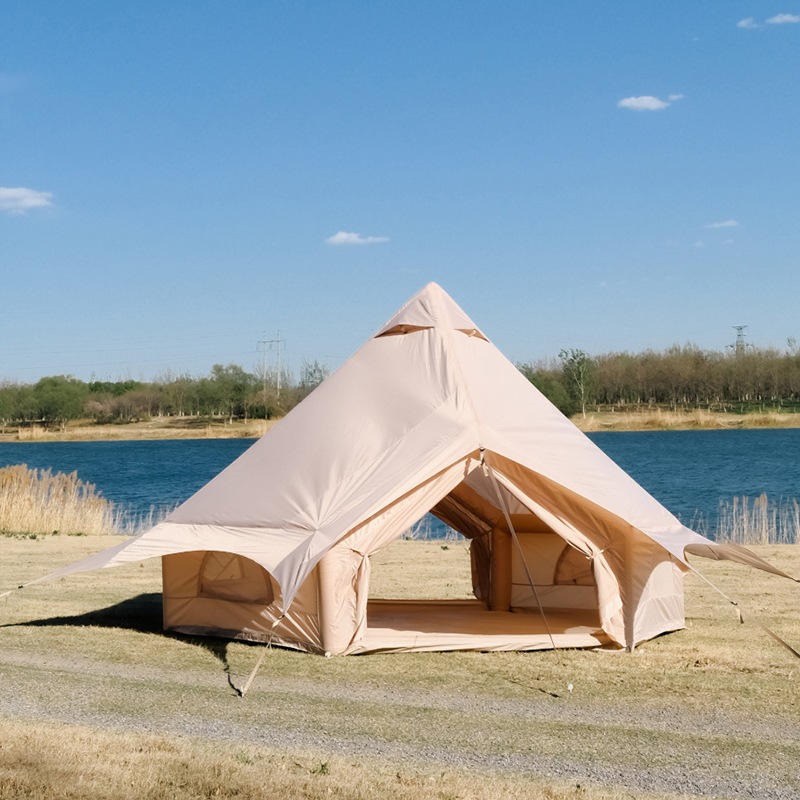Aufblasbare Baumwollglockenzeltcamping