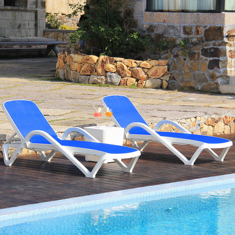Chaiselongue-Patio-Loungesessel mit fünf Positionen