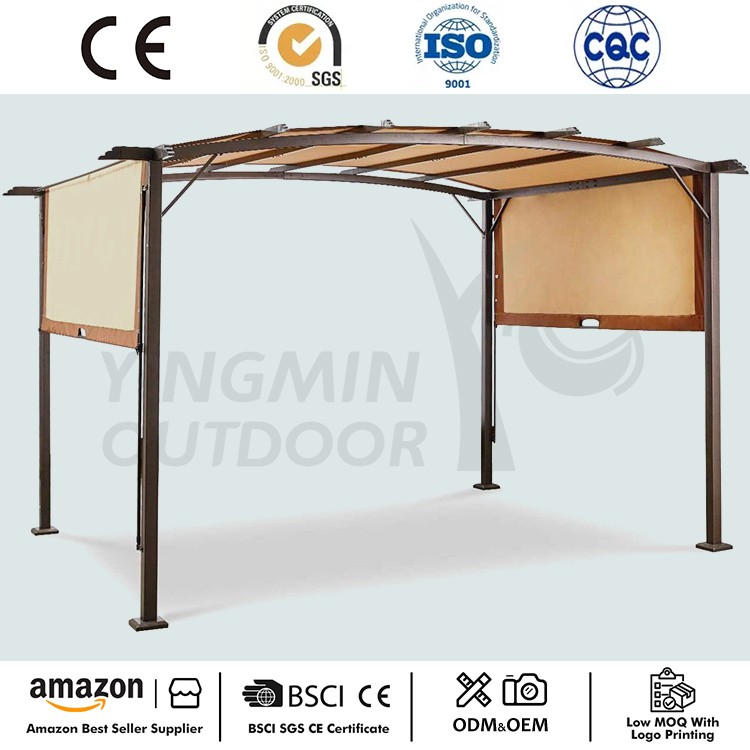 Einziehbare Pergola-Überdachung für den Außenbereich