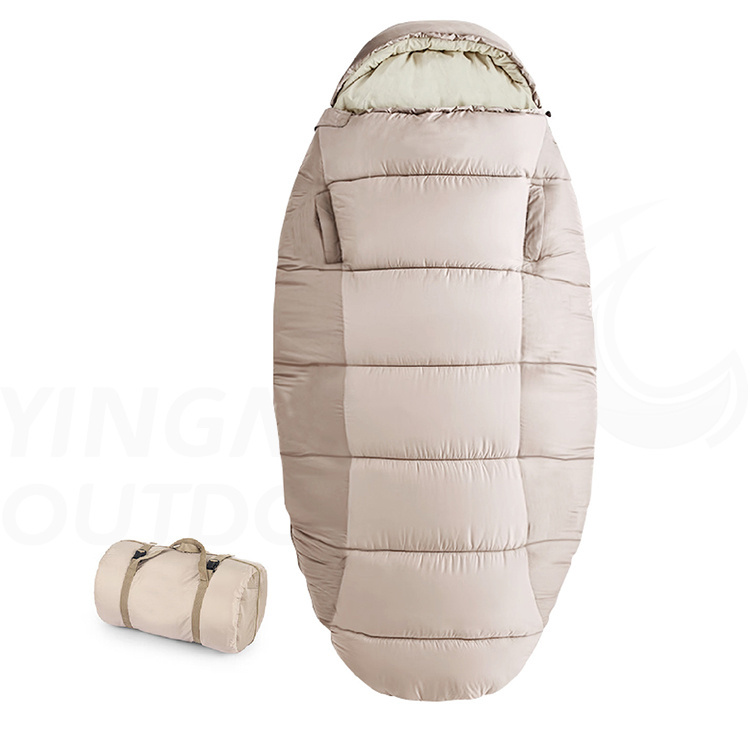 Oval -Baumwoll -Schlafsack