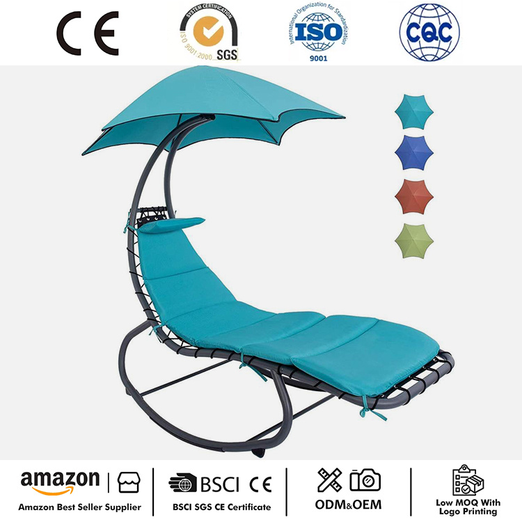 Terrasse rockende Lounge Swing Recliner Stuhl