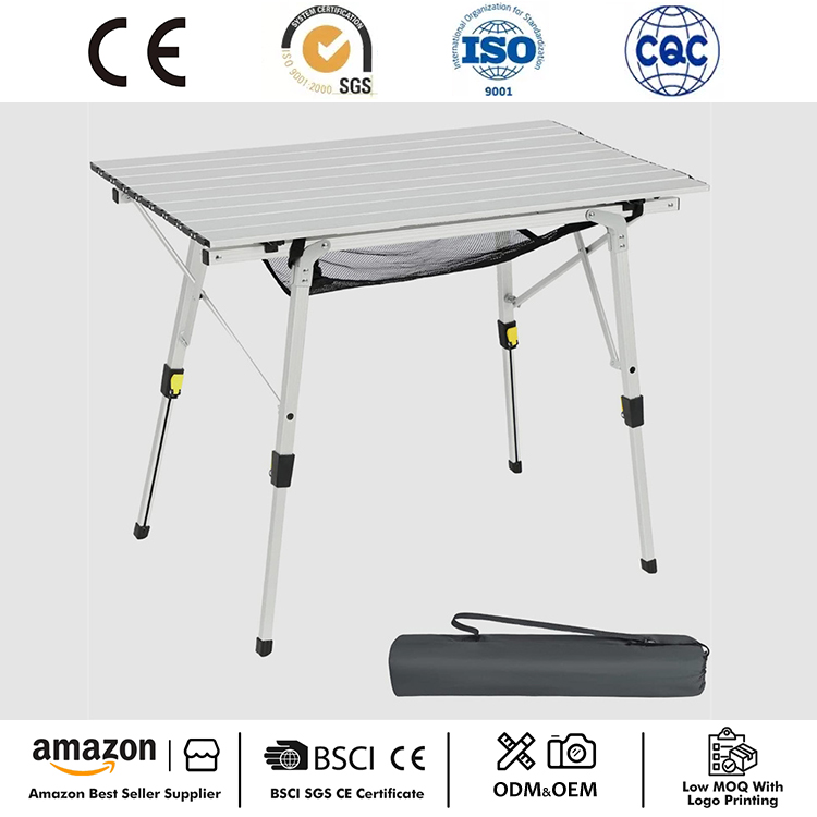 Tragbarer klappbarer Campingtisch aus Aluminium