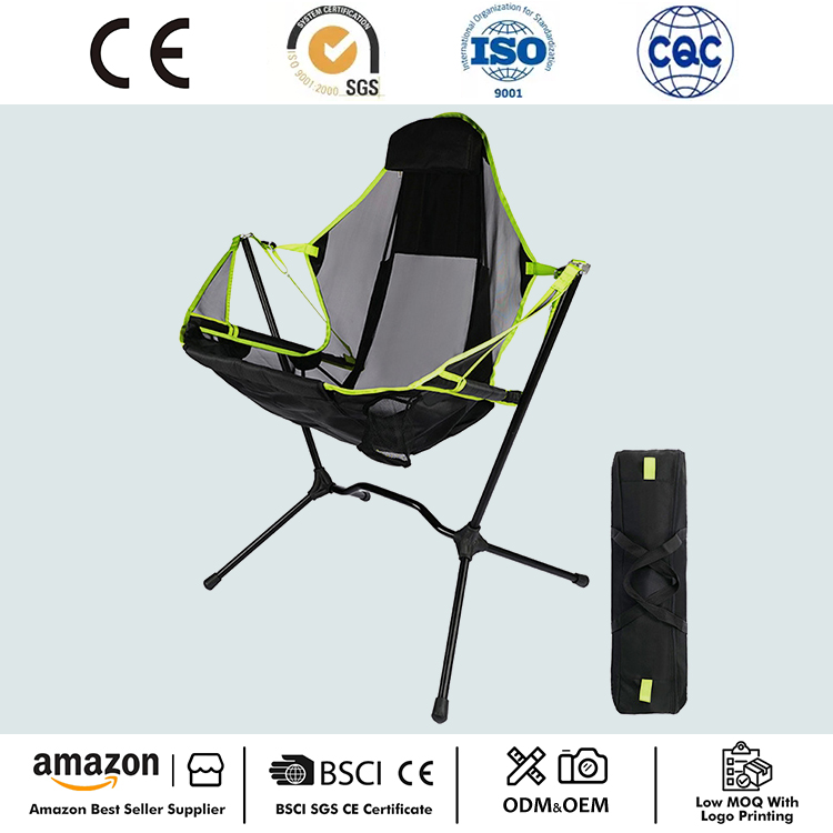 Tragbarer Klapp-Camping-Schaukelstuhl