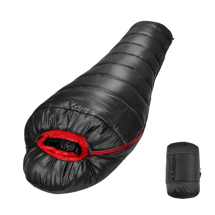 Ultraleichter dicker Daunenschlafsack