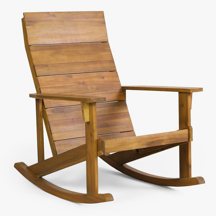 Massivholz Adirondack Schaukelstuhl