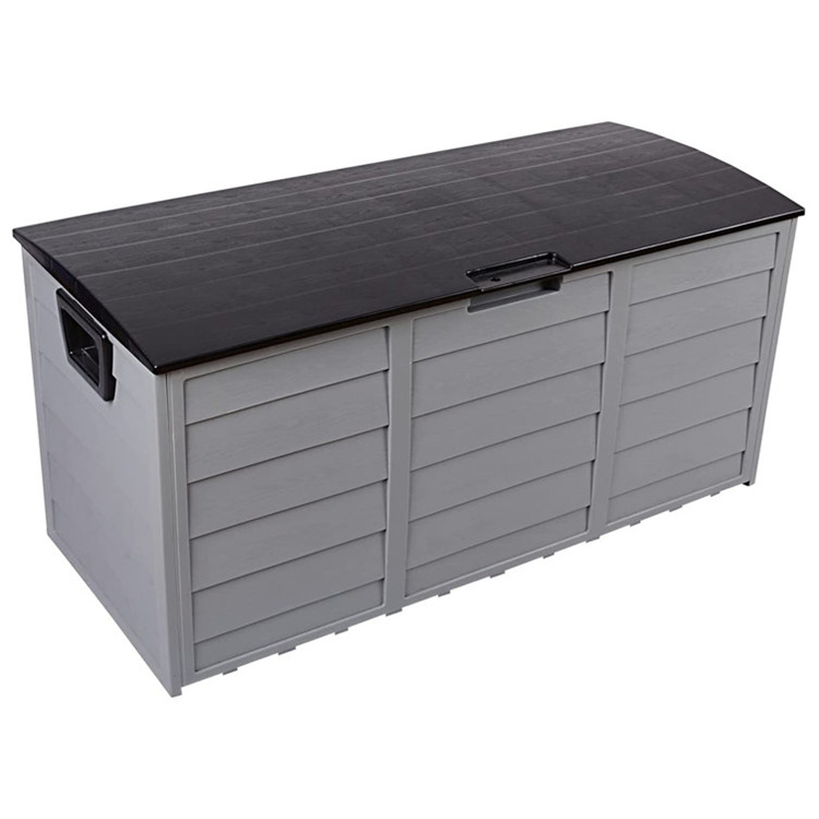75-Gallonen-Harz-Deckbox-Aufbewahrung mit Rädern